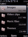 Screenshots of Nokia 8800 Arte interface