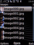 Screenshots of Nokia 8800 Arte interface