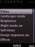 Screenshots of Nokia 8800 Arte interface