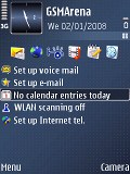 Nokia E51 screenshot