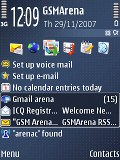 Nokia E51 screenshot