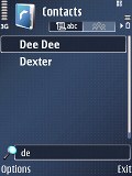 Nokia E51 screenshot