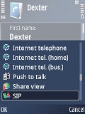 Nokia E51 screenshot
