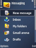 Nokia E51 screenshot