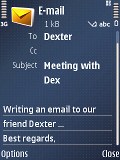 Nokia E51 screenshot