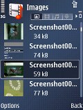 Nokia E51 screenshot