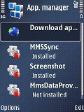 Nokia E51 screenshot