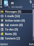 Nokia E51 screenshot