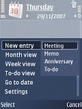 Nokia E51 screenshot