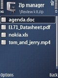 Nokia E51 screenshot