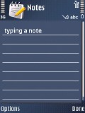 Nokia E51 screenshot