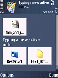 Nokia E51 screenshot
