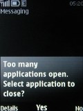 Nokia X3 screenshot