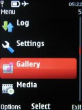 Nokia X3 screenshot