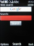 Nokia X3 screenshot