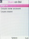 Nokia X3 screenshot