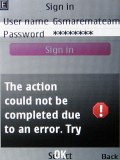 Nokia X3 screenshot