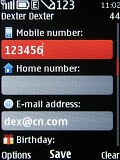 Nokia X3 screenshot