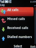 Nokia X3 screenshot