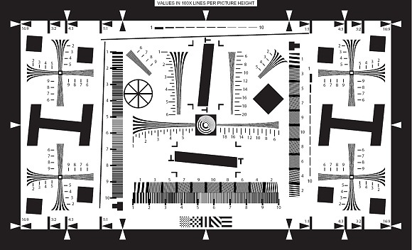 ISO 12233 chart