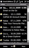 Samsung B7610 OmniaPRO screenshot