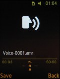 Samsung D780 screenshot