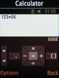 Samsung D780 screenshot