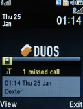 Samsung D780 screenshot
