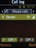 Samsung D780 screenshot