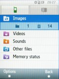 Samsung F480 Touch UI