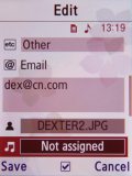 Samsung G600 screenshots