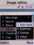 Samsung G600 screenshots