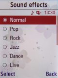 Samsung G600 screenshots