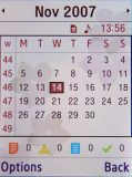 Samsung G600 screenshots