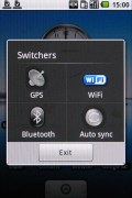 Samsung I7500 Galaxy screenshot