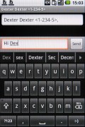 Samsung I7500 Galaxy screenshot