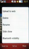Samsung S5560 Marvel screenshot