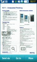 Samsung S7550 Blue Earth
