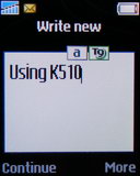 Sony Ericsson K510
