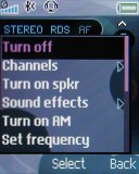 Sony Ericsson R306 Radio