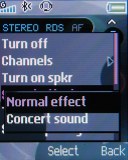 Sony Ericsson R306 Radio