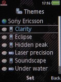 Screenshots of Sony Ericsson W910 Walkman