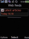 Screenshots of Sony Ericsson W910 Walkman