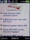 Screenshots of Sony Ericsson W910 Walkman