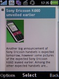 Screenshots of Sony Ericsson W910 Walkman