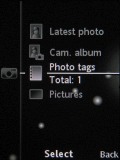 Screenshots of Sony Ericsson W890