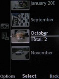 Screenshots of Sony Ericsson W890