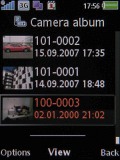 Screenshots of Sony Ericsson W890