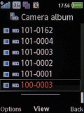 Screenshots of Sony Ericsson W890