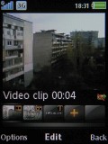 Screenshots of Sony Ericsson W890